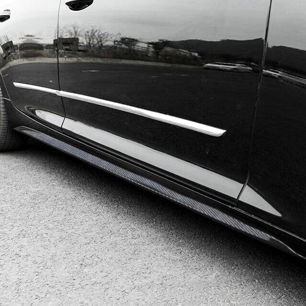 Cadillac CT5-V Side Splitters in Genuine Carbon Fiber