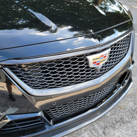 2022-'24 CT5-V Blackwing Genuine Carbon Fiber Lower Grille Trim Overlay