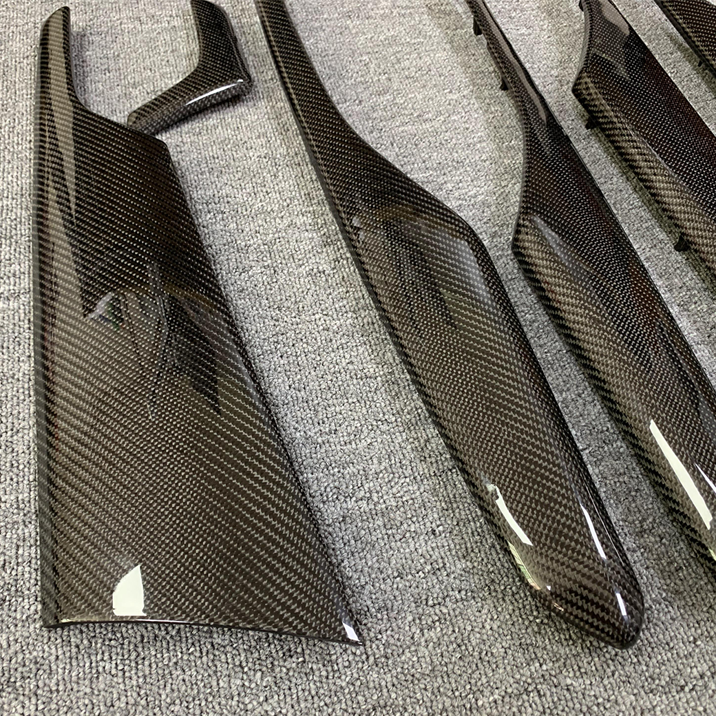 Cadillac CT6 Genuine Carbon Fiber 6-Piece Door and Dash Trim Kit