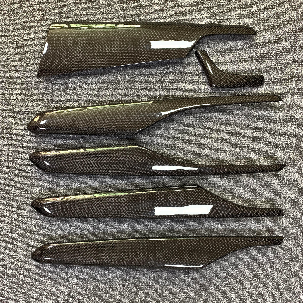 Cadillac CT6 Genuine Carbon Fiber 6-Piece Door and Dash Trim Kit