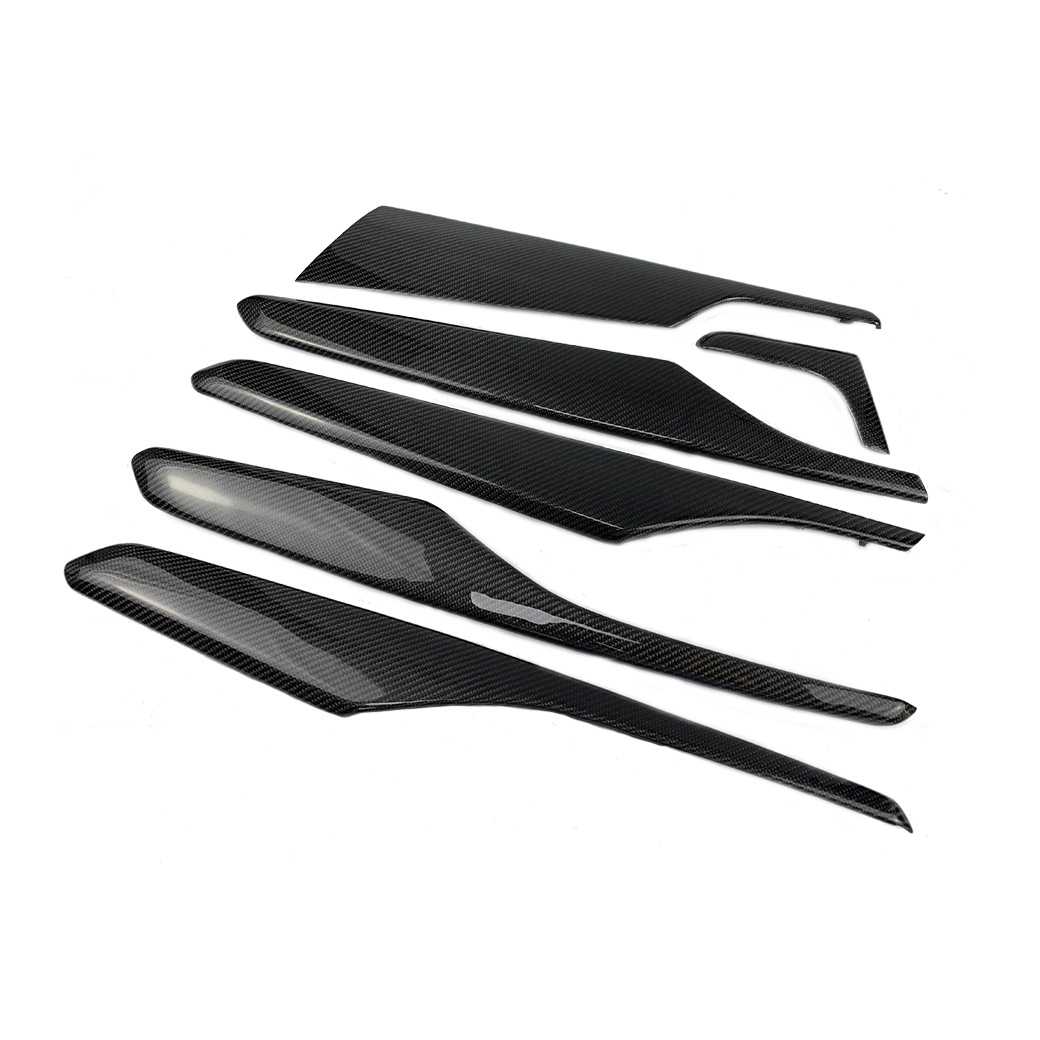 Cadillac CT6 Genuine Carbon Fiber 6-Piece Door and Dash Trim Kit ...