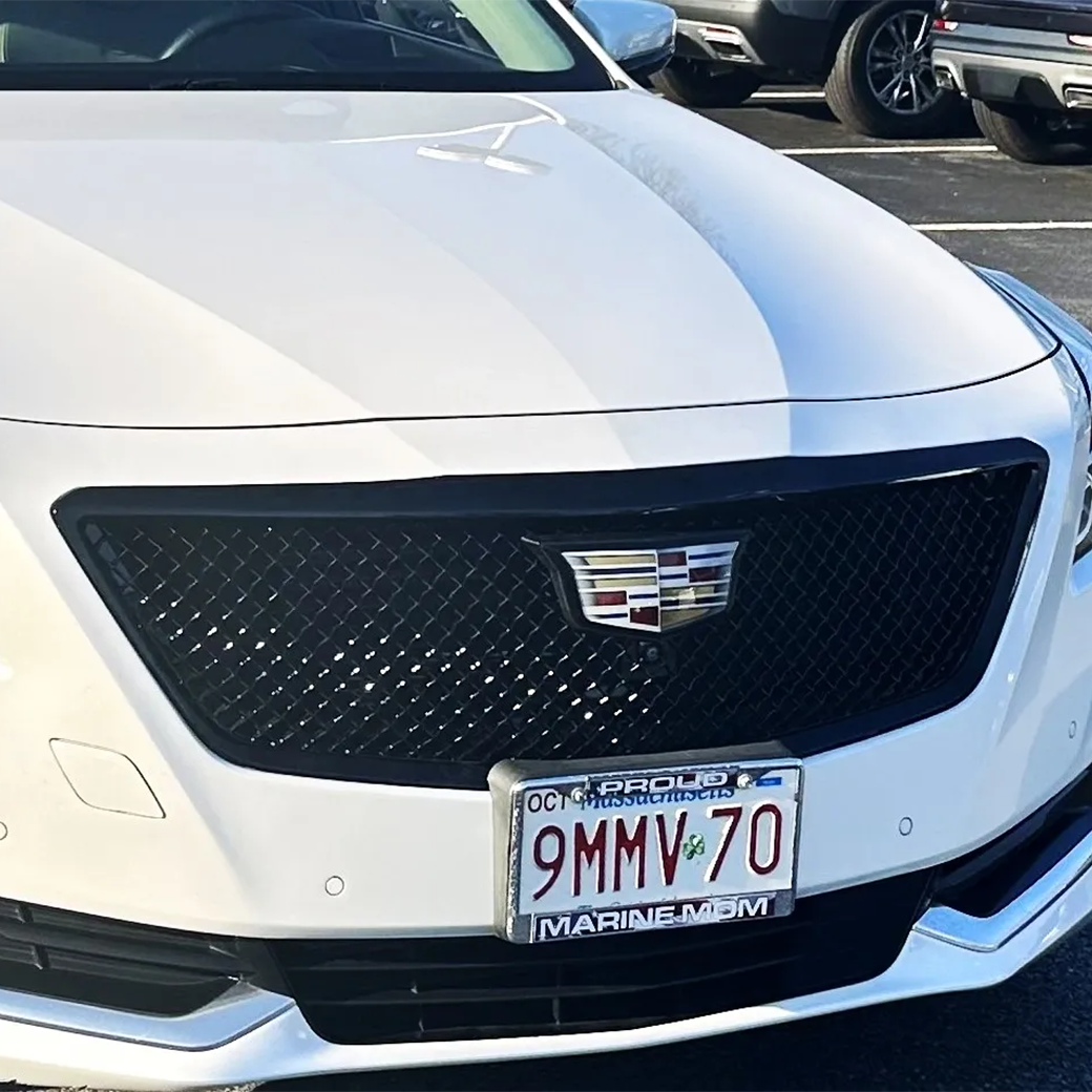 2016-'18 CT6 Gloss Black "V Mesh" Grille With Adaptive Cruise Control