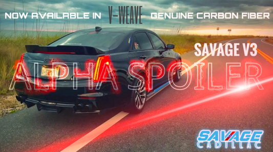2016-'19 CTS-V "Savage Alpha" Rear Spoiler