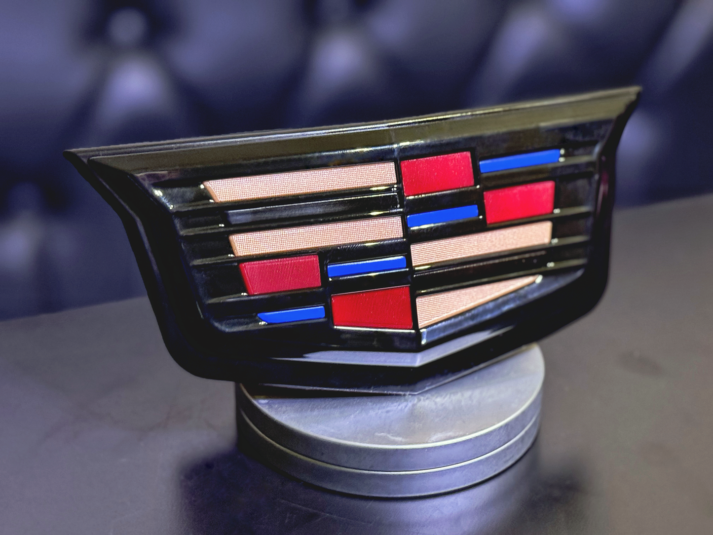 Cadillac CT5-V Gloss Black Front Emblem