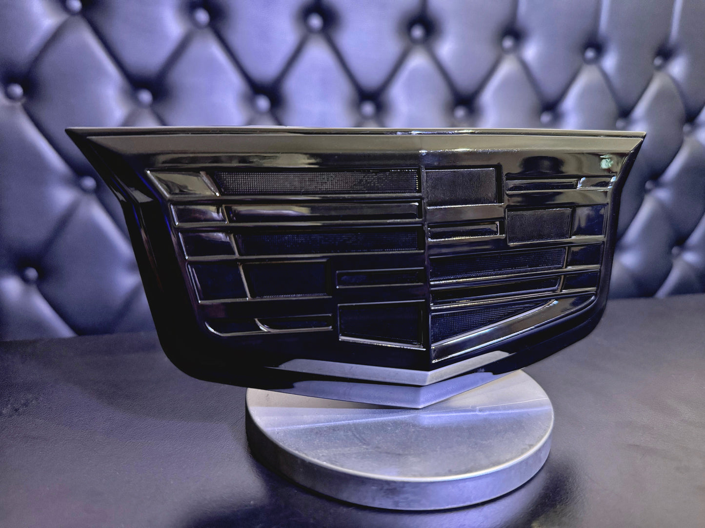 CT5-V Blackwing Front Black Out Cadillac Shield Emblem (Black or Black w/Full Color Center)