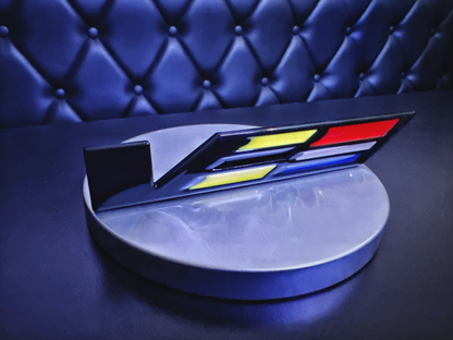 CT4-V Blackwing "V-Series" Logo Badge in Gloss Black or Carbon Fiber