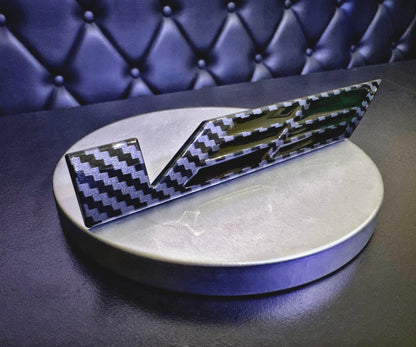 CT4-V Blackwing "V-Series" Logo Badge in Gloss Black or Carbon Fiber