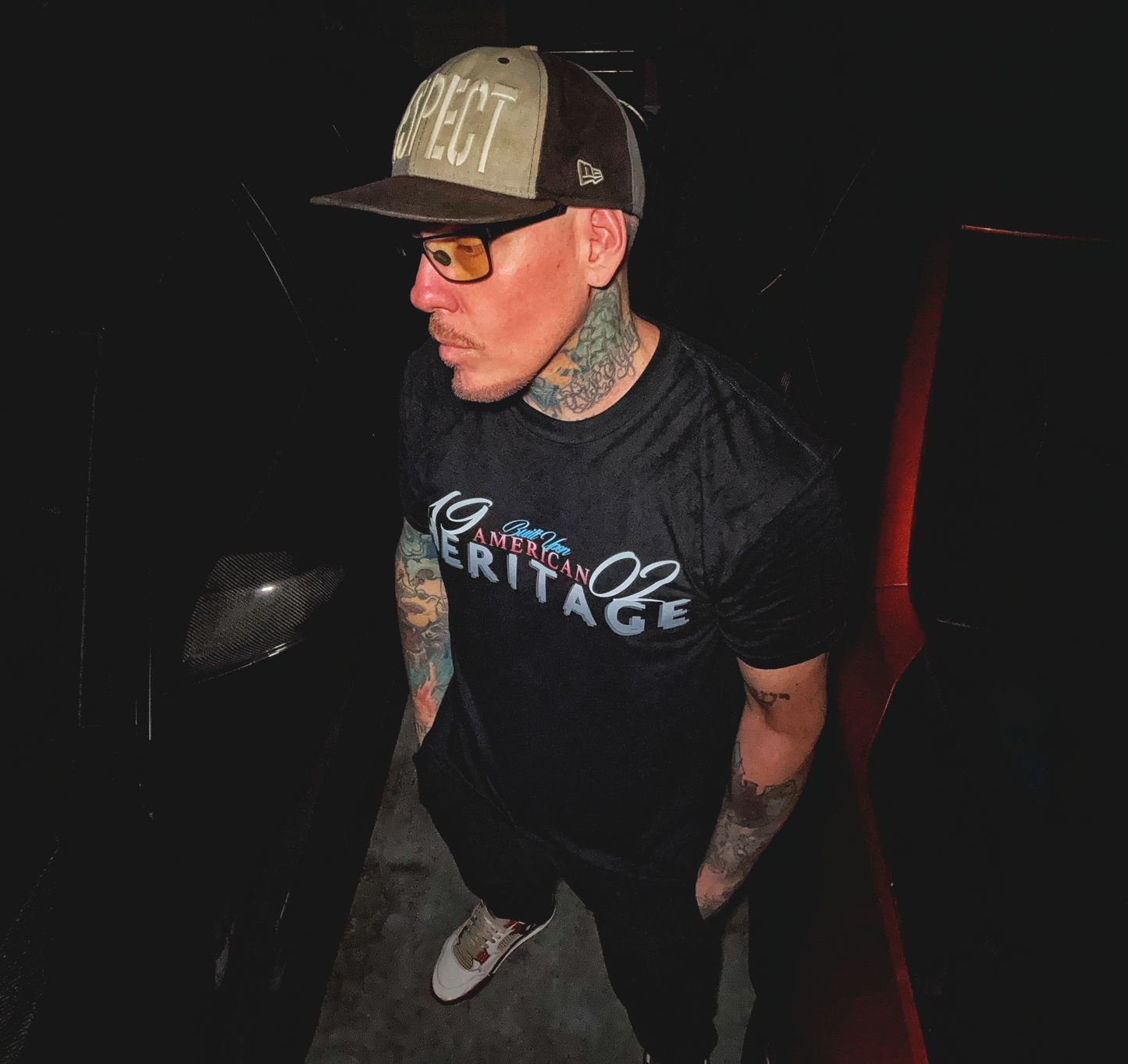 "1902 American Heritage" Premium Black Shirt