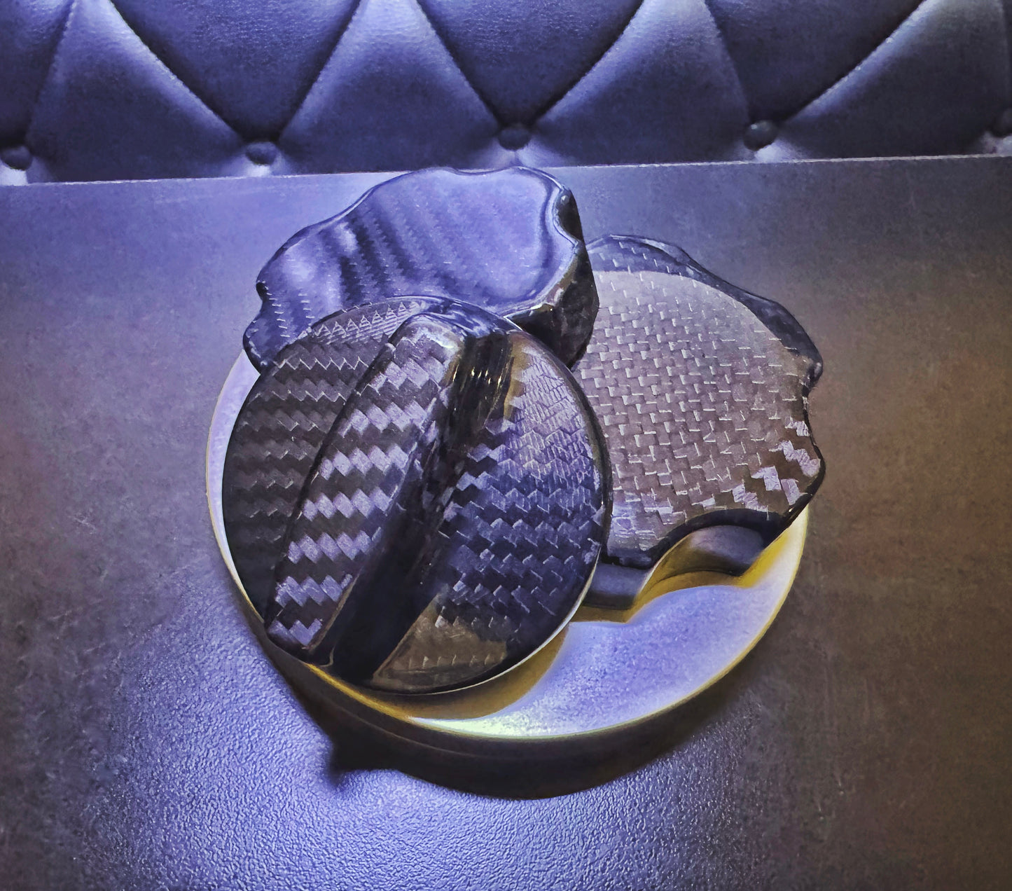 CT5 Engine Oil and Reservoir Cap Cover Set