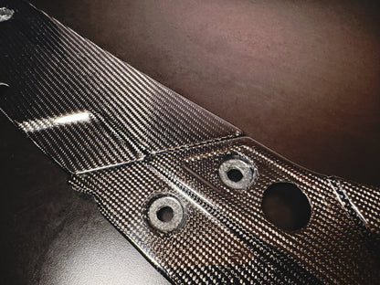 2020-'24 CT5 Genuine Carbon Fiber Engine Deck Beauty Panel Shroud Trim Kit (3-Piece)