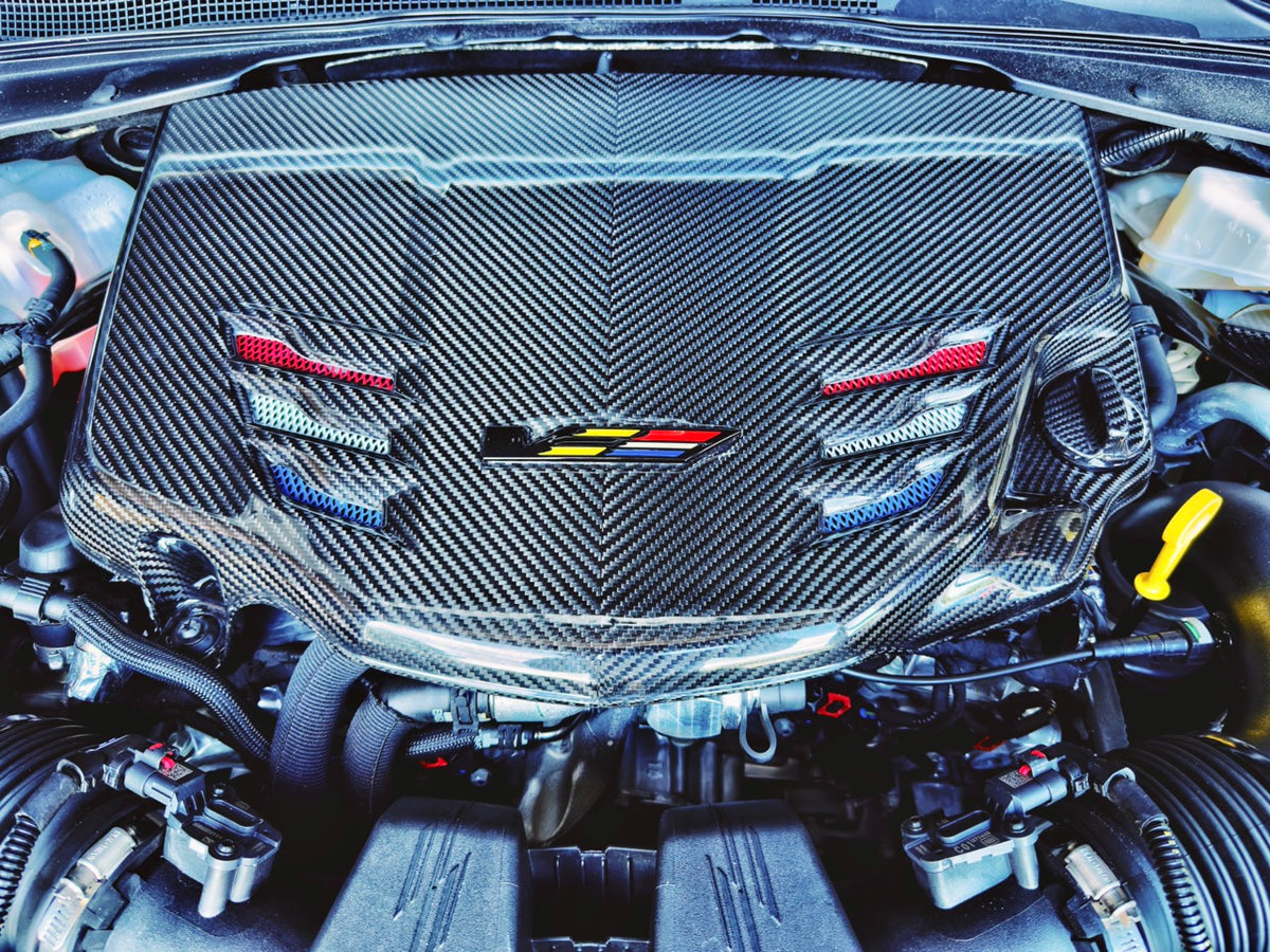 ATS-V Genuine Carbon Fiber LF4 Engine Cover
