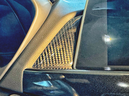 CT4-V Genuine Carbon Fiber Infotainment Panel Extension Cover Caps