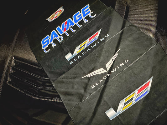 Savage Cadillac Microfiber Rally Towel