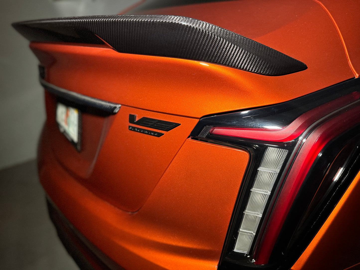 CT5 Genuine Carbon Fiber "Blackwing" Style Rear Spoiler