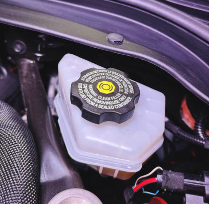 CT5 Genuine Carbon Fiber Engine Reservoir Cap Cover Set