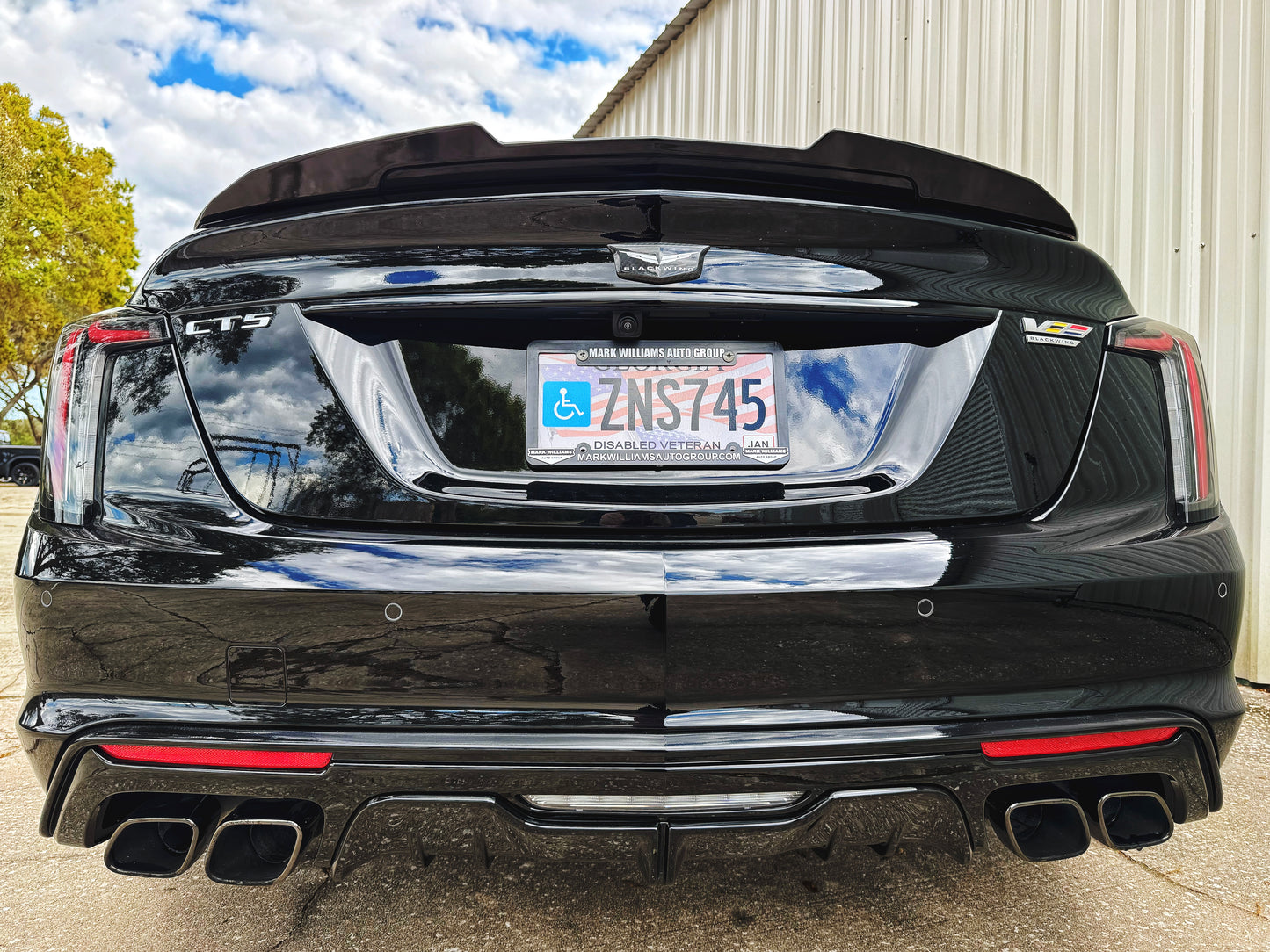 CT5 Sport Genuine Carbon Fiber or Gloss Black Rear Blade Spoiler