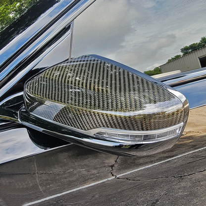2025+ CT4 Genuine Carbon Fiber Side View Mirror Covers