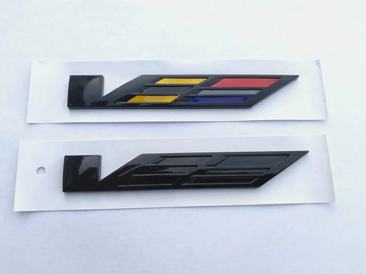 CT5-V Blackwing Gloss Black "V-Series" Logo Badges