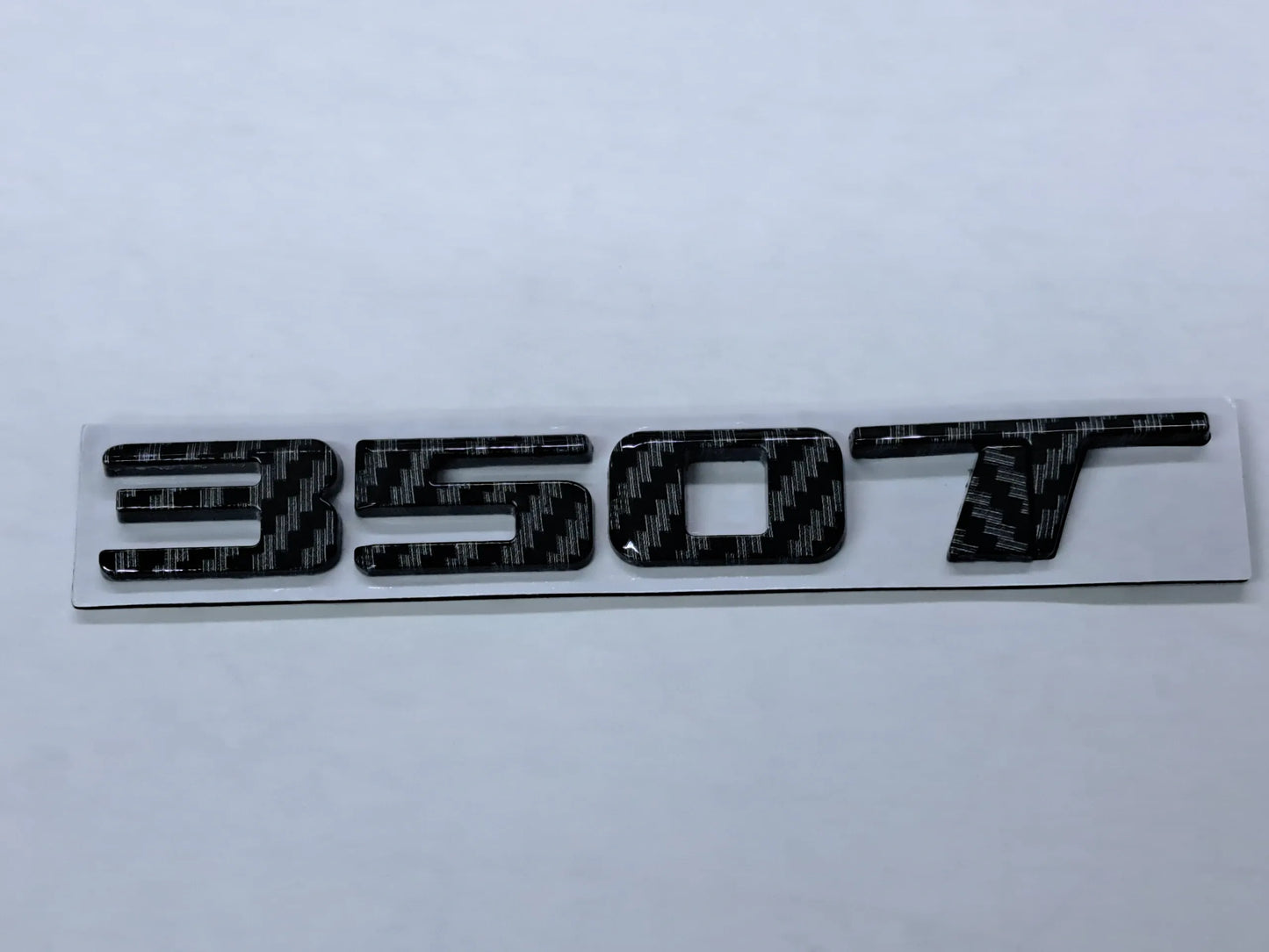 Cadillac "350T" Carbon Fiber Letter Emblems