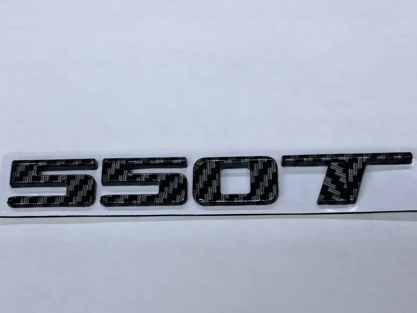 Cadillac "550T" Carbon Fiber Letter Emblems