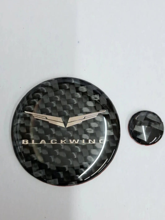 CT5-V Blackwing Center Console Media Knobs Trim with "Blackwing" Logo