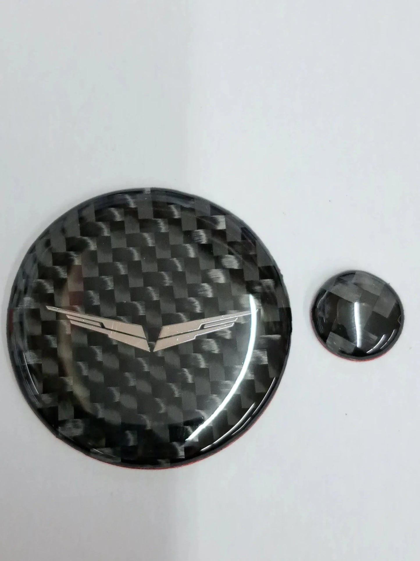 CT5-V Blackwing Center Console Media Knobs Trim with Blackwing "Wings" Logo