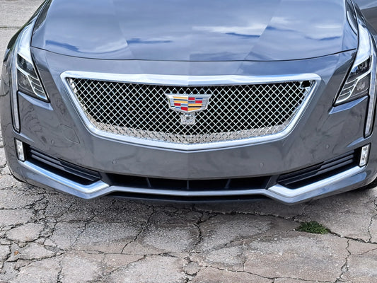 Cadillac 2016-2018 CT6 Chrome Mesh Grille with Adaptive Cruise Control