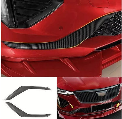 Cadillac CT4 Sport Genuine Carbon Fiber Lower Bumper Trim Overlay