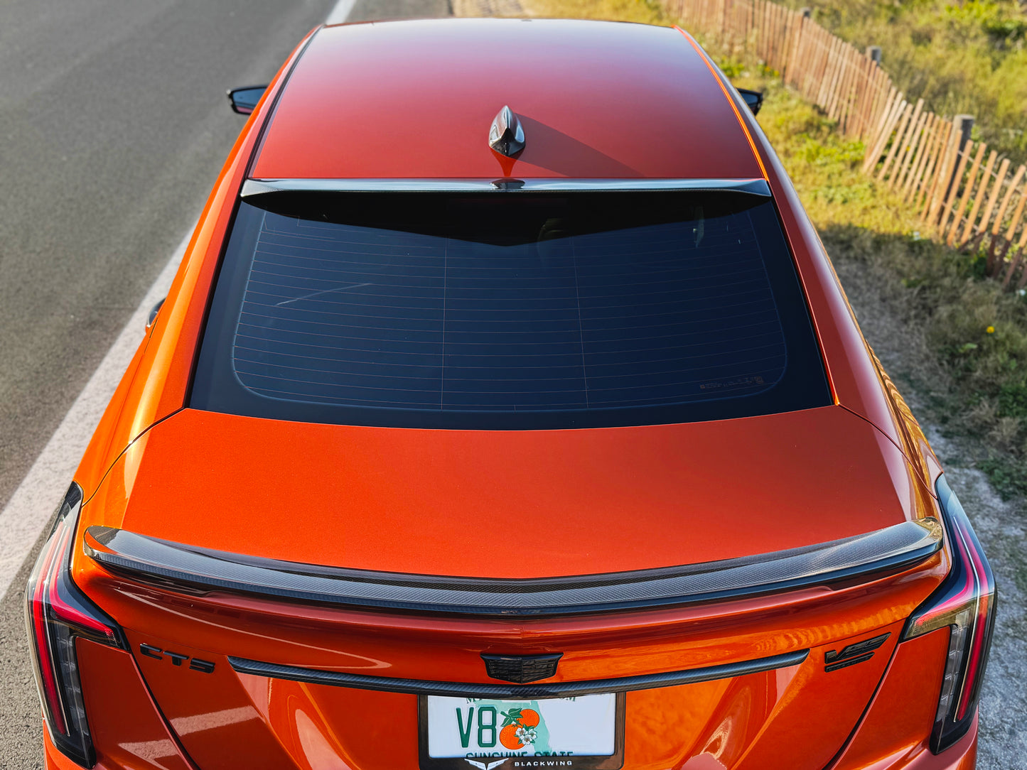 CT5-V Blackwing Genuine Carbon Fiber Appliqué Overlay