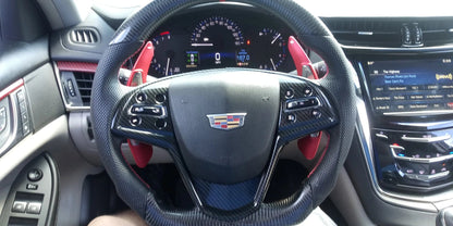 2014-2019 CTS Red Anodized Paddle Shifter Extensions