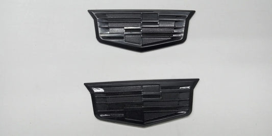 CT4 Small Black Fender Emblems