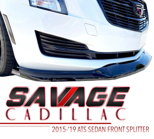 2015-'19 ATS Sedan Savage Front Splitter