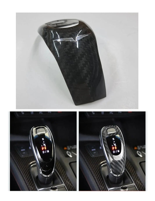 CT4-V Blackwing Carbon Fiber Shifter Top with "Blacking" Logo