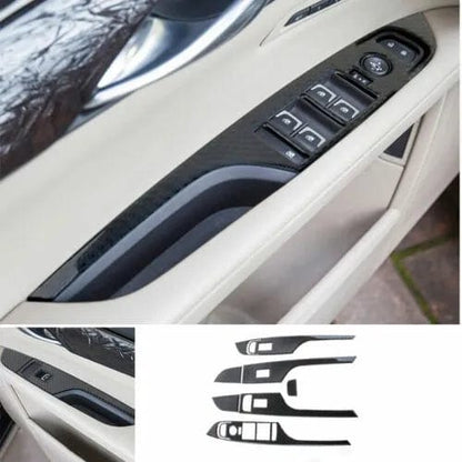 Cadillac CT6 Genuine Carbon Fiber Window Switch Door Trim Kit