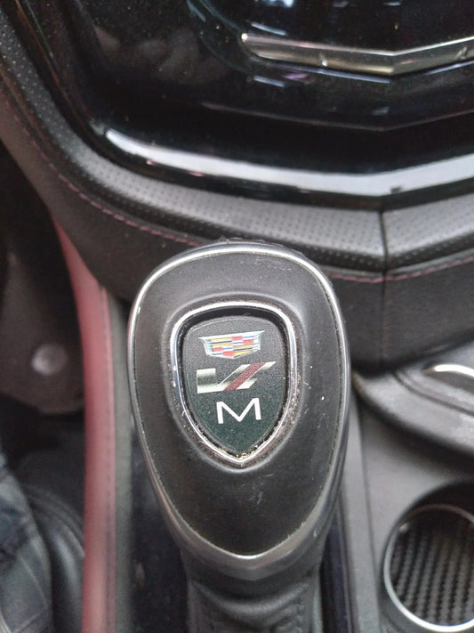 CTS V-Sport "Cadillac Shield & V-Sport Logo" Paddle/Auto Shifter Button Sticker