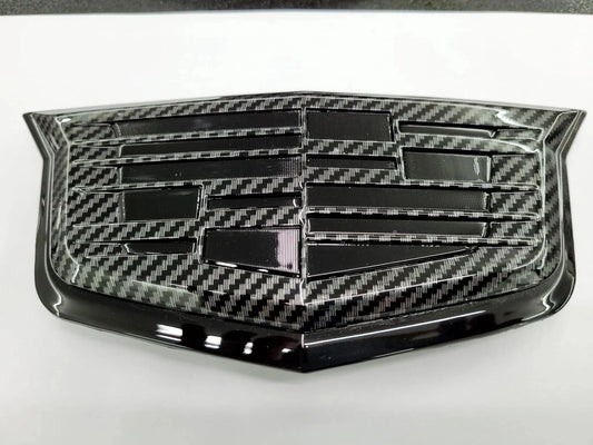Cadillac CT5-V Carbon Fiber Front Emblem With Black Center