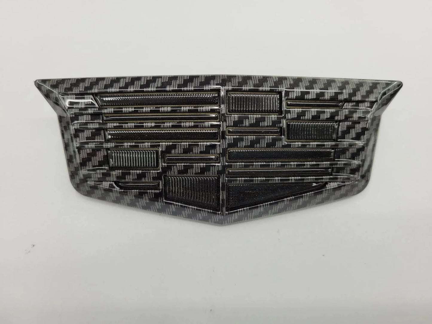 CT5 Rear Carbon Fiber Cadillac Shield Emblem w/Black Center