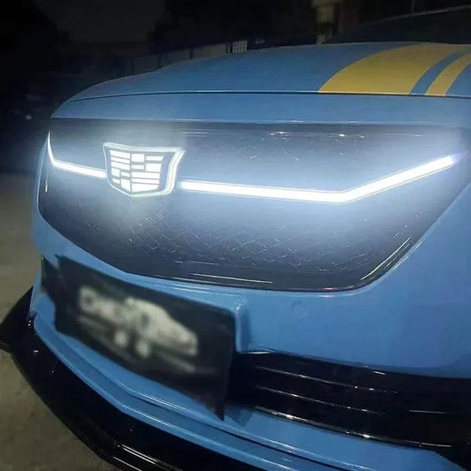 Cadillac CT5 Dynamic Light Up Gloss Black Grille With Light Up Emblem