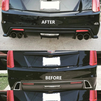 2017-'19 CTS "V3" Style Gloss Black Rear Diffuser