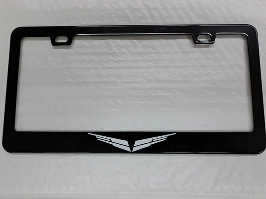 Cadillac Blackwing "Wings Only" Logo Gloss Black License Plate Frame
