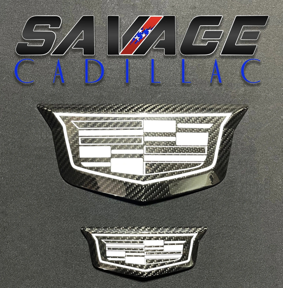 Ats Rear Emblem ATS Front & Rear Genuine Carbon Fiber Cadillac Shield Covers – Savage ...