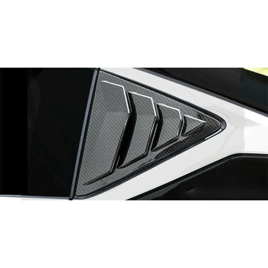 CT5-V Blackwing Genuine Carbon Fiber C-Pillar Window Louvres